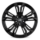 Enkei Vortex 5 Wheel 18x8 40mm Offset, 5x120mm Bore- Black - 510-880-1240bk