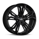 Enkei Vortex 5 Wheel 18x8 40mm Offset, 5x120mm Bore- Black - 510-880-1240bk