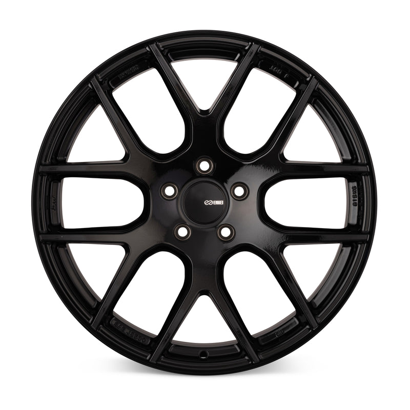 Enkei XM-6 20x9.5 5x114.3 40mm Offset 72.6mm Bore Gloss Black - 531-295-6540BK