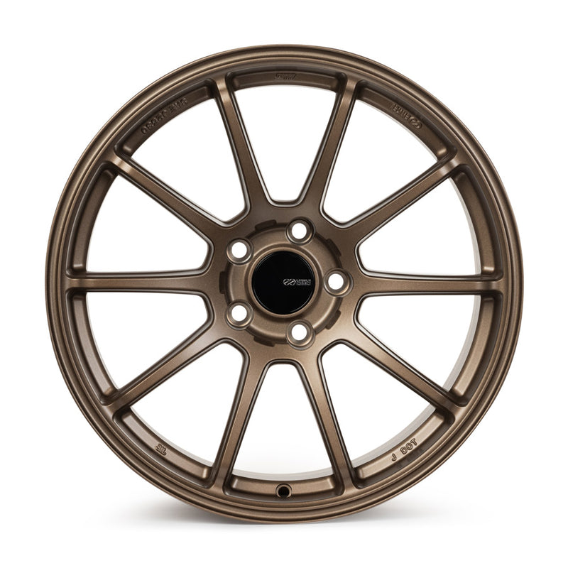 Enkei TRIUMPH 18x8.5 5x100 45mm Offset 72.6mm Bore Matte Bronze Wheel - 543-885-8045ZP