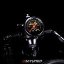 K-Tuned 6AN Fuel System Center Feed Lines/Filter/Blue Rail/ FPR/Gauge/Wrench - FLK-CF-BLU