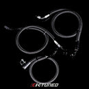 K-Tuned 6AN Fuel System used with OEM Fuel Filter/Gold Rail/FPR/Gauge/Wrench - FLK-OF-GLD