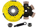 ACT HD/Race Rigid 6 Pad Kit - 86-93 Ford Mustang 5.0 GT, SVT Cobra - for OEM Spline - FM1-HDR6