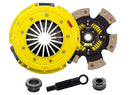 ACT XT/Race Sprung 6 Pad Kit - 86-93 Ford Mustang 5.0 GT, SVT Cobra - for OEM Spline - FM1-XTG6