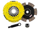 ACT Sport/Race Rigid 6 Pad Kit - 05-10 Ford Mustang 4.6 GT - for OEM Spline - FM2-SPR6