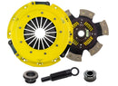 ACT HD/Race Sprung 6 Pad Kit - 86-93 Ford Mustang 5.0 GT, SVT Cobra - for Aftermarket 24 Spline - FM4-HDG6