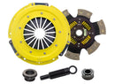ACT Sport/Race Sprung 6 Pad Kit - 86-93 Ford Mustang 5.0 GT, SVT Cobra - for Aftermarket 24 Spline - FM4-SPG6
