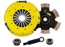 ACT HD/Race Rigid 6 Pad Kit - 96-2/01 Ford Mustang 4.6 GT, SVT Cobra - for OEM Spline - FM7-HDR6