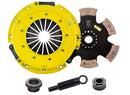 ACT HD/Race Rigid 6 Pad Kit - 96-2/01 Ford Mustang 4.6 GT, SVT Cobra - for Aftermarket 26 Spline - FM8-HDR6