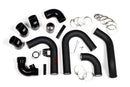 Grimmspeed Front Mount Intercooler Kit BLACK Coated [Inc. Black Piping] - Subaru 15-21 WRX - 090256