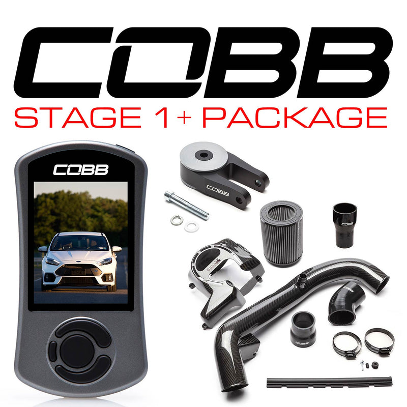 Cobb Tuning  Ford Stage 1+ Carbon Fiber Power Package Focus RS 2016-2018 - FOR004001P