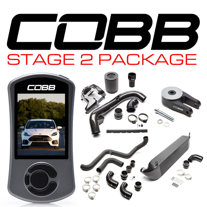 Cobb Tuning  Ford Stage 2 Power Package Black Focus RS 2016-2018 - FOR0040020BK