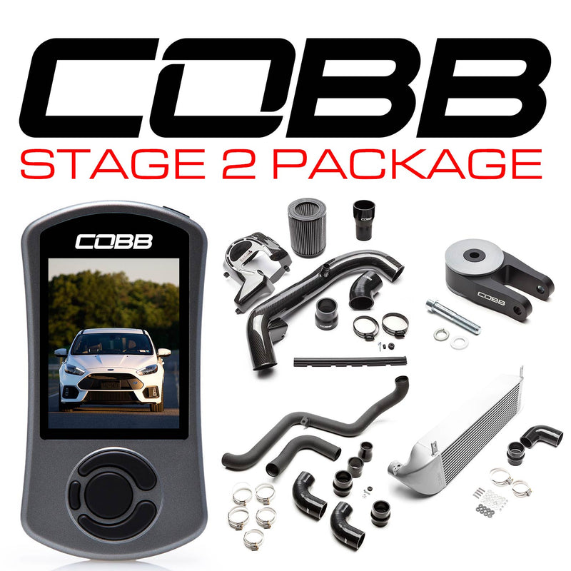 Cobb Tuning  Ford Stage 2 Power Package Silver Focus RS 2016-2018 - FOR0040020SL