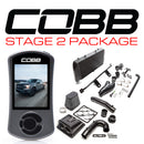 Cobb Tuning  Ford Stage 2 Redline Carbon Fiber Power Package with TCM Black F-150 Ecoboost 3.5L 2017-2019 - FOR0060020BK-TCM-RED