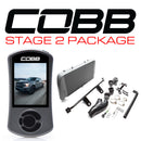 Cobb Tuning  Ford Stage 2 Power Package Silver (No Intake) with TCM F-150 Ecoboost 3.5L 2017-2019 - FOR0060020SL-TCM-NI