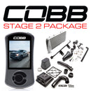 Cobb Tuning  Ford Stage 2 Redline Carbon Fiber Power Package Silver with TCM F-150 Ecoboost 3.5L 2017-2019 - FOR0060020SL-TCM-RED