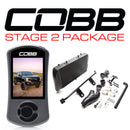 Cobb Tuning  Ford Stage 2 Power Package Black (No Intake) F-150 Ecoboost 3.5L 2020 - FOR0070020BK-NI