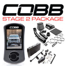 Cobb Tuning  Ford Stage 2 Redline Carbon Fiber Power Package Black F-150 2.7L 2018-2020 - FOR0080020BK-RED
