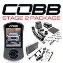 Cobb Tuning  Ford Stage 2 Redline Carbon Fiber Power Package Silver F-150 2.7L 2018-2020 - FOR0080020SL-RED