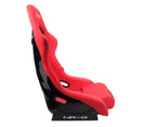 NRG FRP Fiberglass Bucket Seat Red Cloth (Large) - FRP-300RD