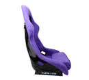 NRG FRP Fiberglass Bucket Seat PRISMA Edition with pearlized back. All Purple alcantara vegan material. (Medium) - FRP-303PP-PRISMA