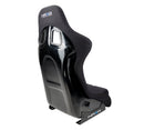 NRG FRP Fiberglass Bucket Seat (Medium) Black w/ Phone Pockets - FRP-310