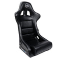NRG FRP Fiberglass Bucket Seat (Medium) Black water resistant vinyl material - FRP-310GY-SHIELD