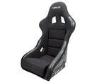 NRG FRP Fiberglass Bucket Seat - Race style bolster/lumbar Black - (Medium) - FRP-311