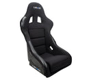NRG FRP Fiberglass Bucket Seat - Race style bolster/lumbar Black - (Medium) - FRP-311