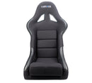 NRG FRP Fiberglass Bucket Seat - Street/Track Comfort Style Black - (Medium) - FRP-330