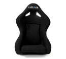 NRG FRP Fiberglass Bucket Seat - Black Mini version with Fiber Glass - FRP-MINI-BK