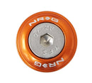 NRG Fender Washer Kit, Set of 10, Orange, Rivets for Plastic - FW-100OR