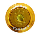 NRG Fender Washer Kit, Set of 8, Rose Gold with Color Matched Bolts, Rivets for Plastic - FW-800RG