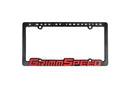 Grimmspeed License Plate Frames - GrimmSpeed RED Text (Single) - 111051