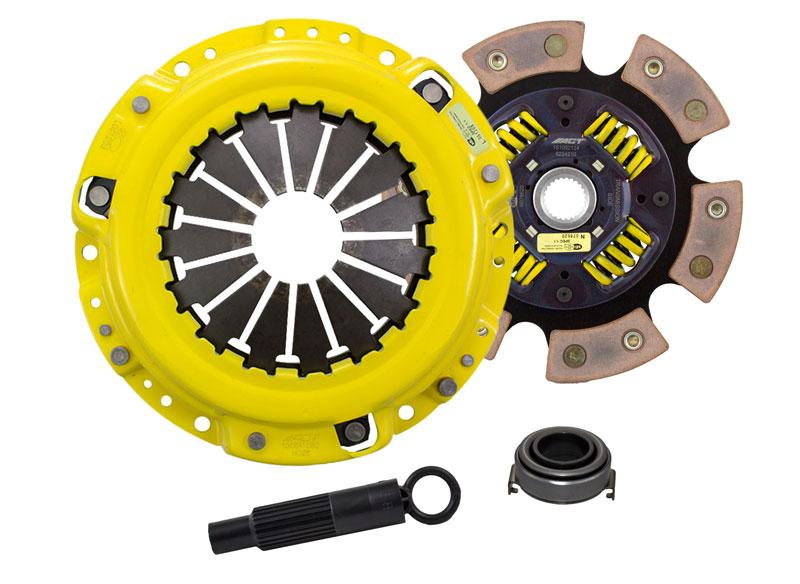 ACT HD/Race Sprung 6 Pad Kit - 97-99 Acura CL 4cyl, 90-02 Honda Accord 4cyl, 92-01 Prelude - HA3-HDG6