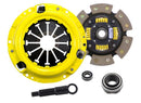 ACT HD/Race Sprung 6 Pad Kit - 1988 Honda Civic CRX D15 D16 - 200mm OEM Size - HC2-HDG6