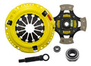 ACT HD/Race Sprung 4 Pad Kit - 90-91 Honda Civic CRX D15 D16, 1989 Civic CRX 212mm Upgrade - HC4-HDG4