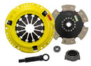 ACT HD/Race Rigid 6 Pad Kit - 92-05 Honda Civic D15 D16 D17, 93-97 Del Sol D15 D16 - HC5-HDR6