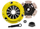 ACT HD/Race Rigid 6 Pad Kit - 96-97 Honda Del Sol D16 - 200mm OEM Size - HC8-HDR6