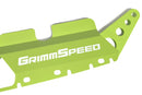 Grimmspeed Radiator Shroud NEON GREEN - Subaru 15-21 WRX/STI - 096056