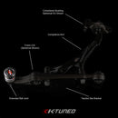 K-Tuned Roll Center / Extended Front Ball Joint - 2003-07 Accord / 2004-08 TSX - KTD-RCA-AC3