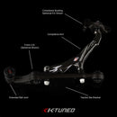 K-Tuned Front Compliance Bushings (Rubber)- EG/DC2, 92-95 Civic, 94-01 Integra - KTD-FCB-R92