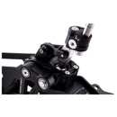 Hybrid Racing Short Shifter Assembly Black (07-13 Fit & 02-15 Jazz) - HYB-SAS-01-50
