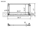 Koyo Radiator - 19-20 Toyota Corolla Hatchback 6MT and CVT (E210 Chassis) - KH013624
