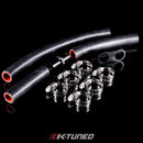 K-Tuned Universal Heater Hose Kit (w/ hose & clamps) - 94-01 Integra, 92-00 Civic - KHH-AF-306