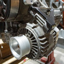 K-Tuned AC & PS Eliminator Pulley Kit - Universal (K20, K24, EP3) - Black - KP-UNV-40B