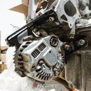 K-Tuned AC & PS Eliminator Pulley Kit - Universal (K20, K24, EP3) - Black - KP-UNV-40B