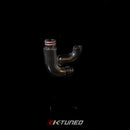 K-Tuned Center Mount Fuel Rail Fitting - Gauge and 6AN Ports (Fittings and Gauge) - KR-FIT-G06