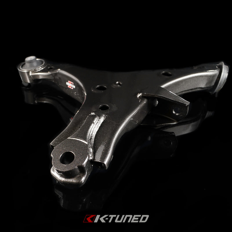 K-Tuned Front Lower Control Arm 02-04 RSX - Hardened Rubber Bushing - KTD-FLR-R02