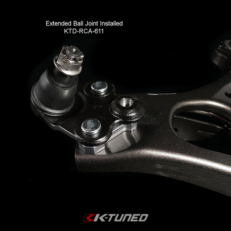 K-Tuned Front Lower Control Arm 2006-11 Civic - Spherical Bushing - KTD-FLS-611